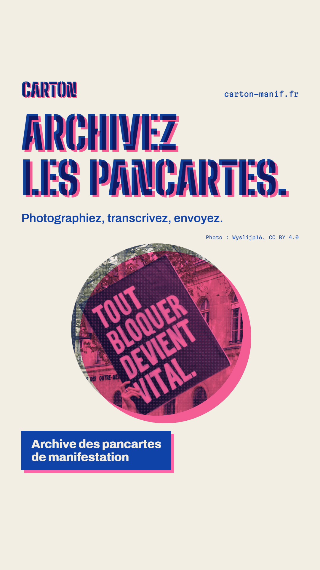 Visuel Carton au format story